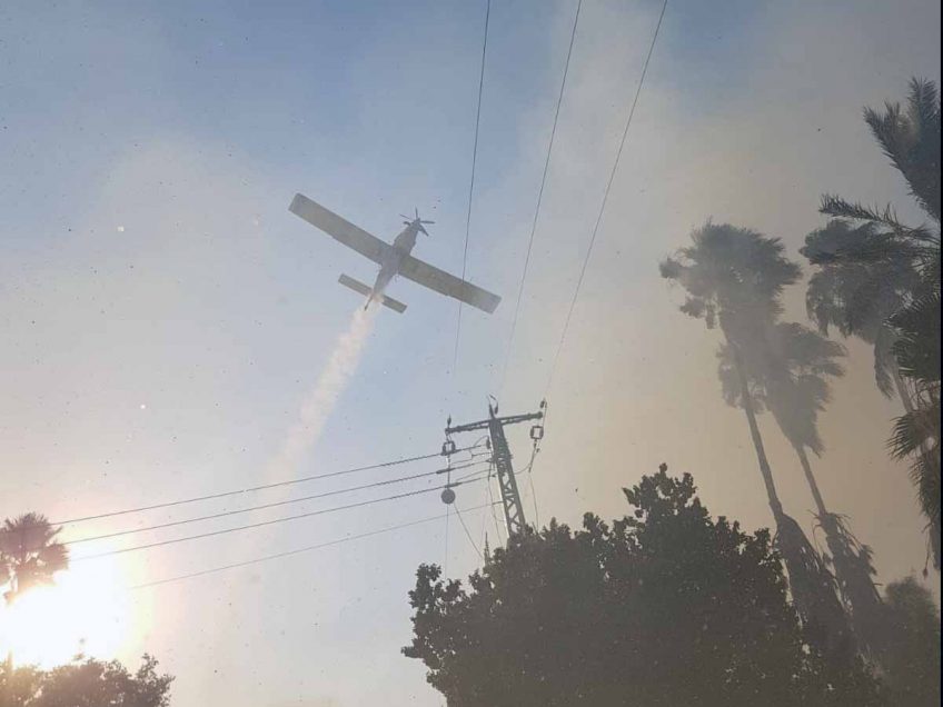שריפה ביער צ'רצ'יל: הוזעקו חמישה צוותים של לוחמי אש ושלושה מטוסי כיבוי שריפה ביער צ'רצ'יל: הוזעקו חמישה צוותים של לוחמי אש ושלושה מטוסי כיבוי