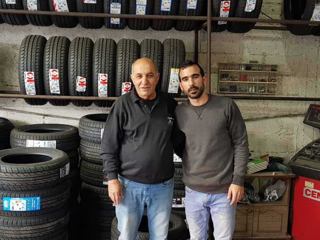 הצוות של צמיגי שמשון