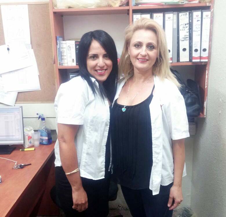 משלימות אחת את השניה. חגית ואלינור