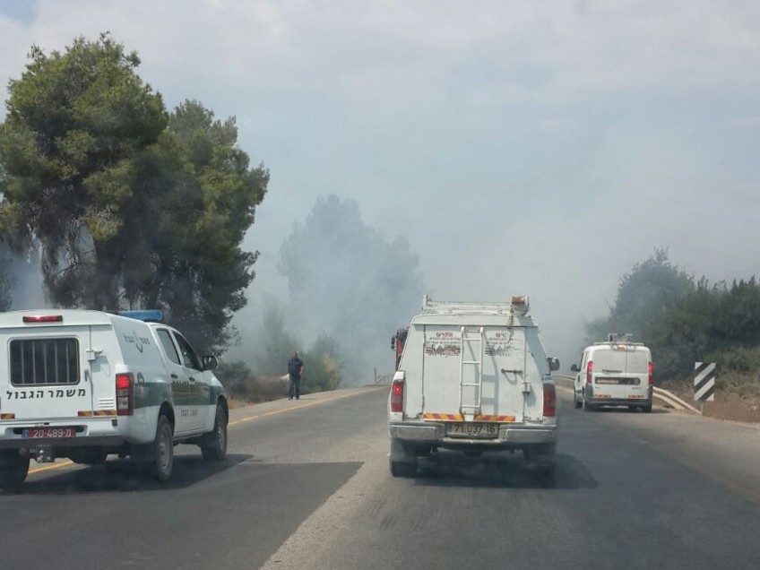 כוחות השיטור ממגדל העמק פנים את התנועה לדרכים חלופיות
