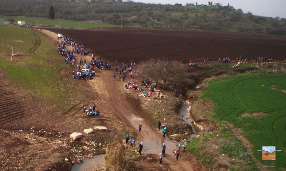 טיול בוץ ממעוף הציפור צילום אלון לויטה