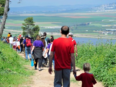 על קו הזינוק: צעדת הגלבוע אוטוטו יוצאת לדרך