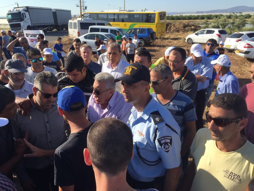 "אני רוצה שכל מי שעובר בכביש הזה היום יישמע את זעקתנו". מוטי כהן