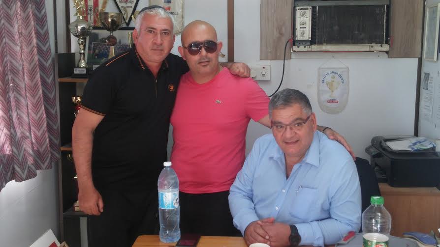 ראש עיריית מגדל העמק הגיע לתמוך בקבוצת הכדורגל