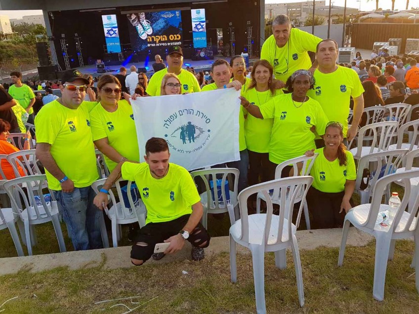 סיירת ההורים בעפולה לקחו צעד נוסף בהתמקצעות