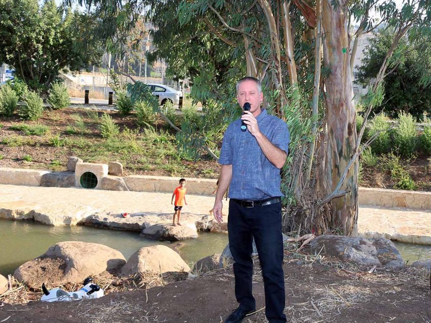 ראש מוא"ז הגלבוע עובד נור חונך את האטרקציה התיירותית החדשה