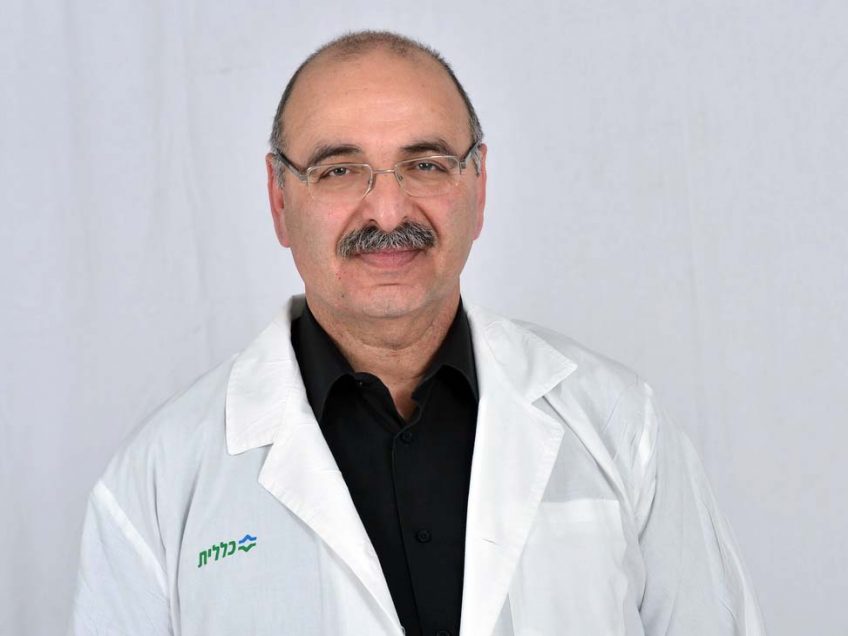 ד"ר סלים מזאוי, מנהל מחלקת אף אוזן וגרון במרכז רפואי העמק