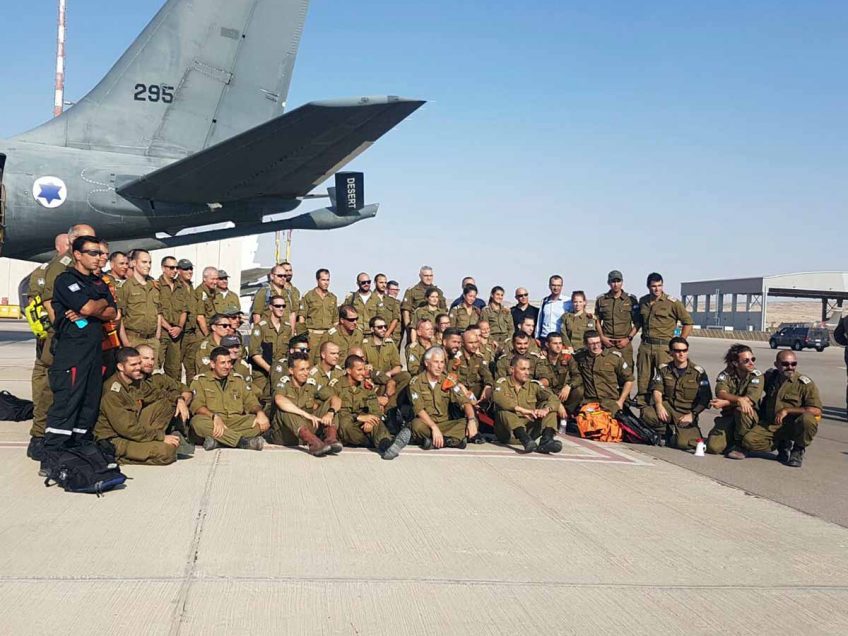 המשלחת הישראלית לחילוץ הלכודים ברעש האדמה במקסיקו