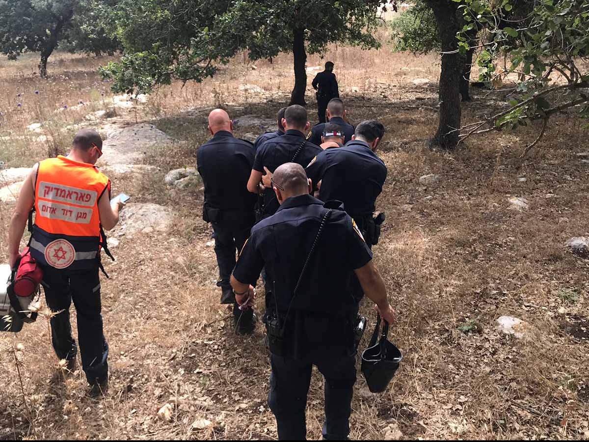 חילוץ הנערה להמשך טיפול רפואי בביה"ח רמב"ם