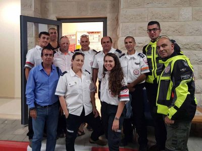 נחנך מבנה חדש לנקודת ההזנקה של מד"א בכפר תבור