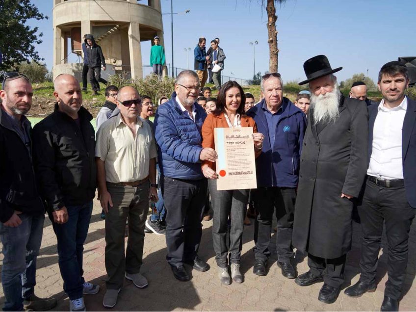 מגדל העמק: הונחה אבן הפינה למוזיאון המייסדים מגדל העמק: הונחה אבן הפינה למוזיאון המייסדים