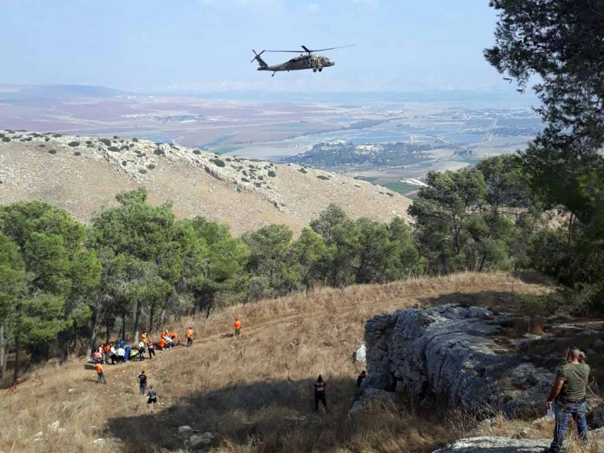 תאונה קשה בפעילות אומגה בהר הגלבוע תאונה קשה בפעילות אומגה בהר הגלבוע