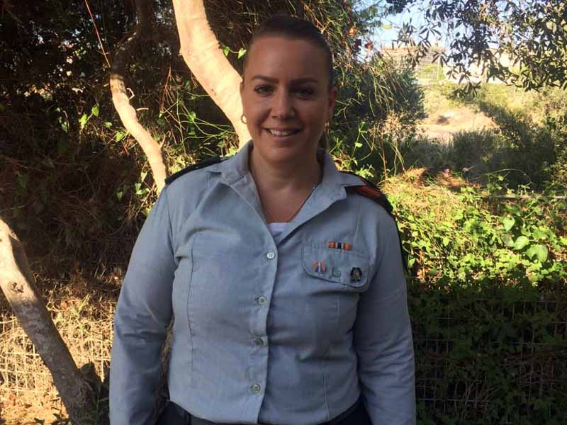 רס"מ שני דהן. צילום: דובר צה"ל