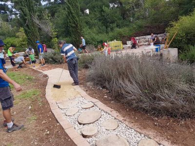 יוזמות קהילתיות במוא"ז מגידו: בוסתן קהילתי ביקנעם, גן חושים טבעי ברמות מנשה