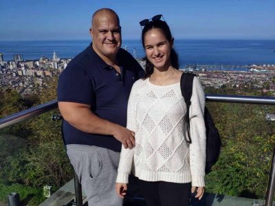 ירוק, כחול ועם הרבה מים: החופשה המשפחתית של עודד ורוני בבטומי