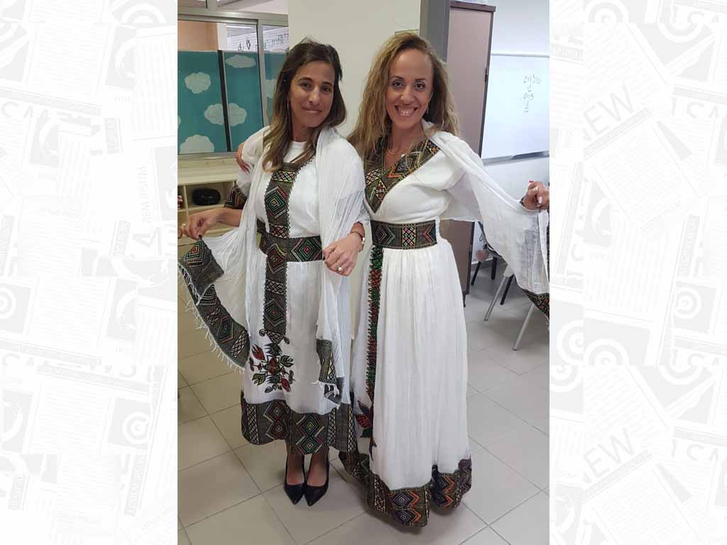 מנהלת בית הספר יהלום בעפולה פרח בר כהן חגגו את חג הסיגד