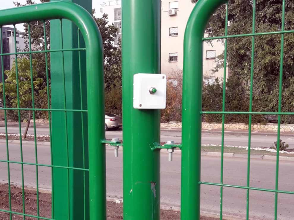 המערכת החדשה שהותקנה.