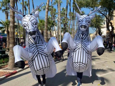 מי אמר קורונה? אלפי משתתפים בחגיגות פורים בעפולה