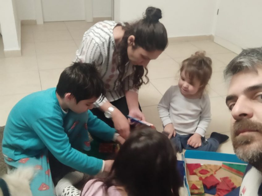 קורונה עם מתודיקה. משפחת וייסמן