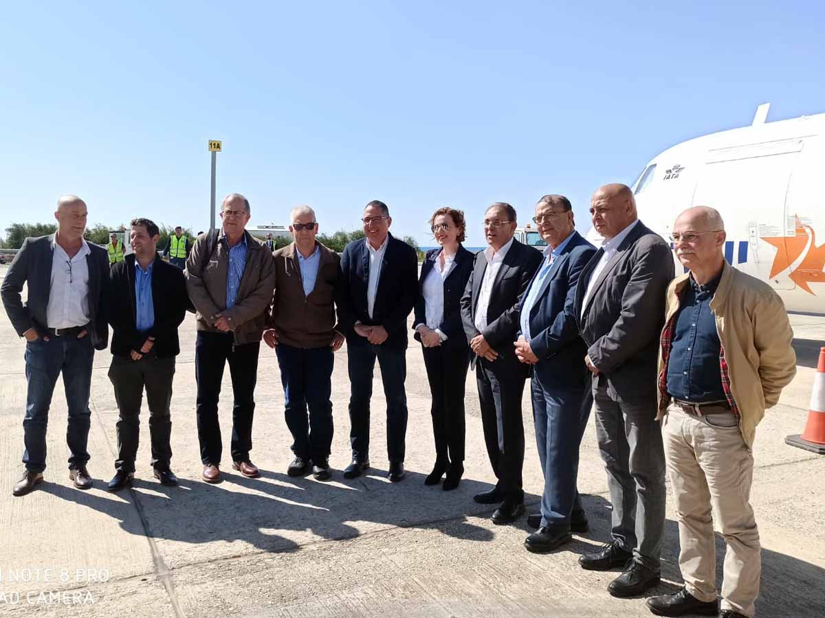 משלחת ראשי הרשויות לפפוס. צילום: מוא"ז מגידו