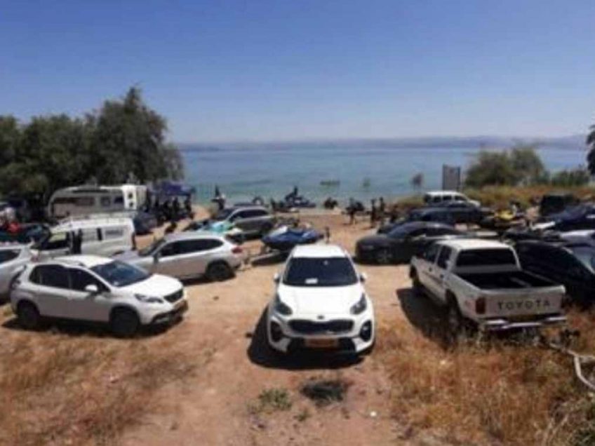 כינרת: מאות רבות של משפחות פונו מחופי הכינרת כינרת: מאות רבות של משפחות פונו מחופי הכינרת