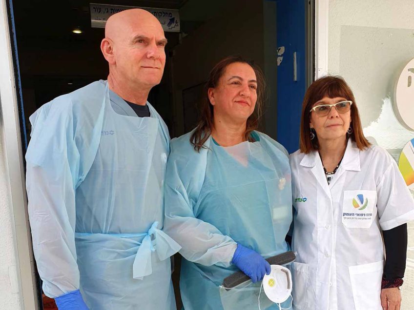 קורונה: שלושת החולים האחרונים ב"העמק" שוחררו קורונה: שלושת החולים האחרונים ב"העמק" שוחררו