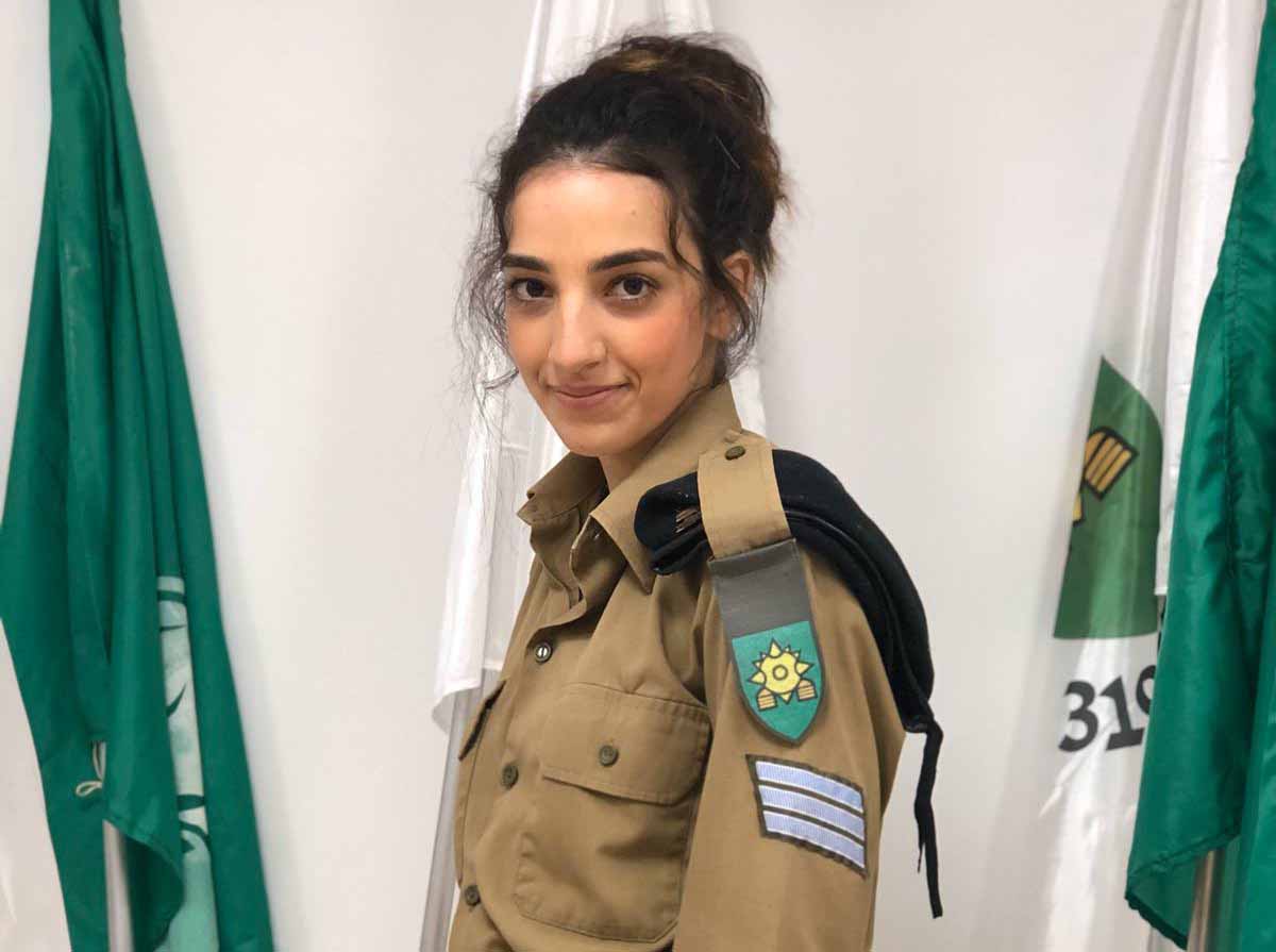 רבט מיתר מלכה. צילום: דובר צה"ל