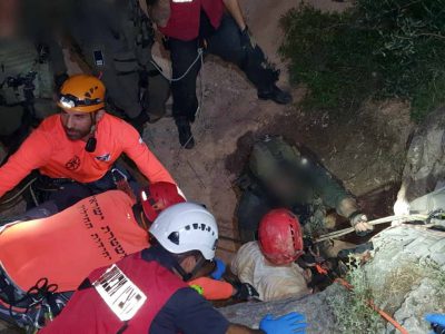 איכסל: חילוץ דרמתי הלילה של 3 לכודים ממערה