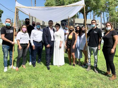 "המשפחה שלהם": עפולה התגייסה לעריכת החתונה של אלכסיי וילנה בט"ו באב