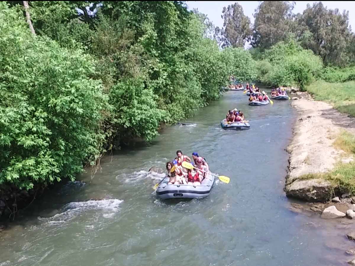 רפטינג נהר הירדן