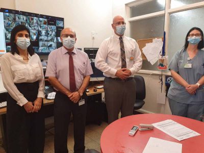 "באתי לחזק ויצאתי מחוזק": מנכ״ל משרד הבריאות ביקר היום ב"העמק"