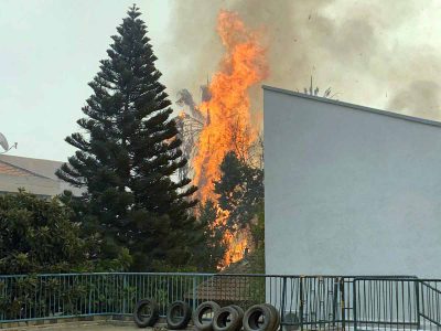 "לוחמי האש נלחמו מבית לבית"