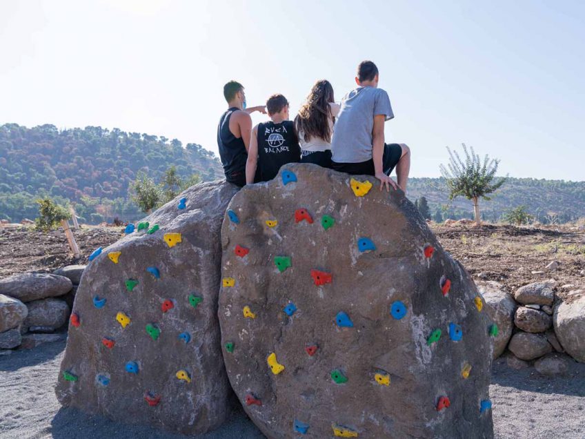 המקום הקסום החדש בגלבוע: פארק החושים בחורשת גדעון