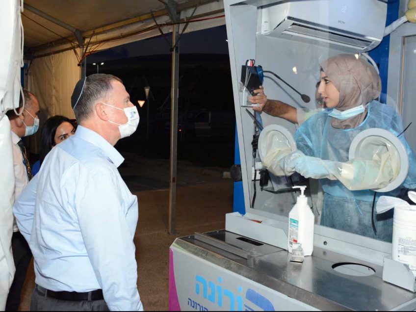 שר הבריאות סייר במתחם התחסן וסע של מכבי שר הבריאות סייר במתחם התחסן וסע של מכבי