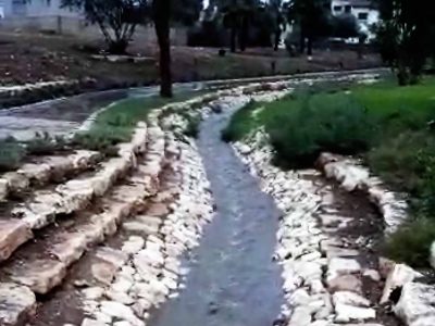 עפולה: הזרימה חזרה ל'נחל המורה'