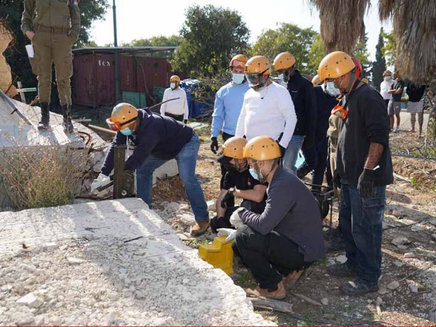 מגדל העמק: מוכנים לחירום – מתנדבים ועובדי העירייה סיימו מחלץ שני מגדל העמק: מוכנים לחירום – מתנדבים ועובדי העירייה סיימו מחלץ שני
