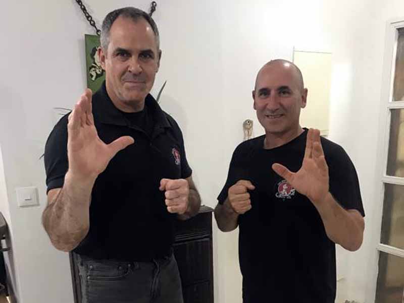לירן גרינבאום (מימין) ורועי פייגה