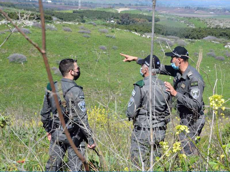 הכוחות בשטח. צילום: דוברות המשטרה