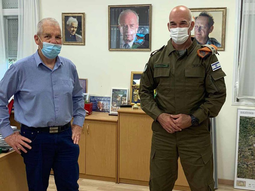 מגידו: אלוף פיקוד העורף אורי גורדין שיבח את ניהול מערך החירום במוא"ז מגידו: אלוף פיקוד העורף אורי גורדין שיבח את ניהול מערך החירום במוא"ז
