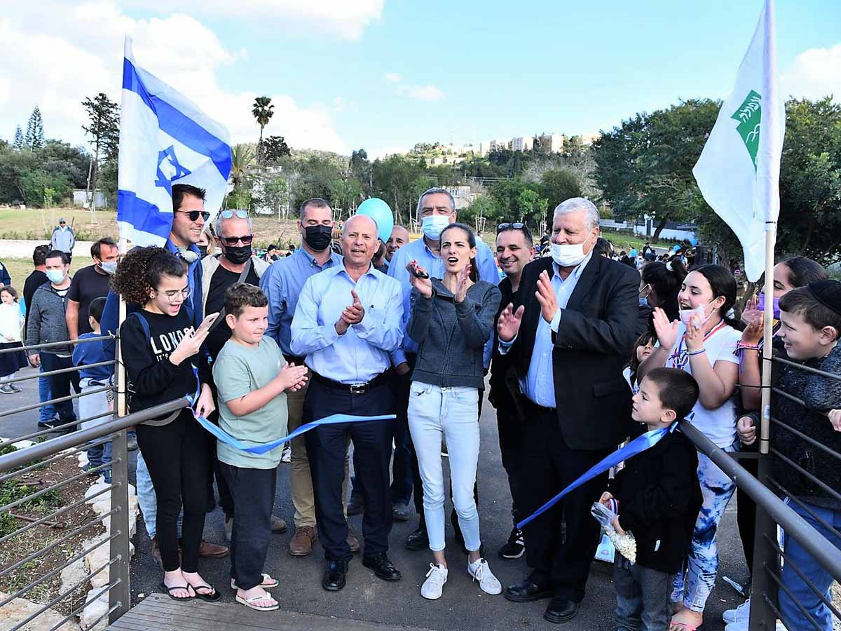 ראש העיר אלקבץ חונך את הפארק