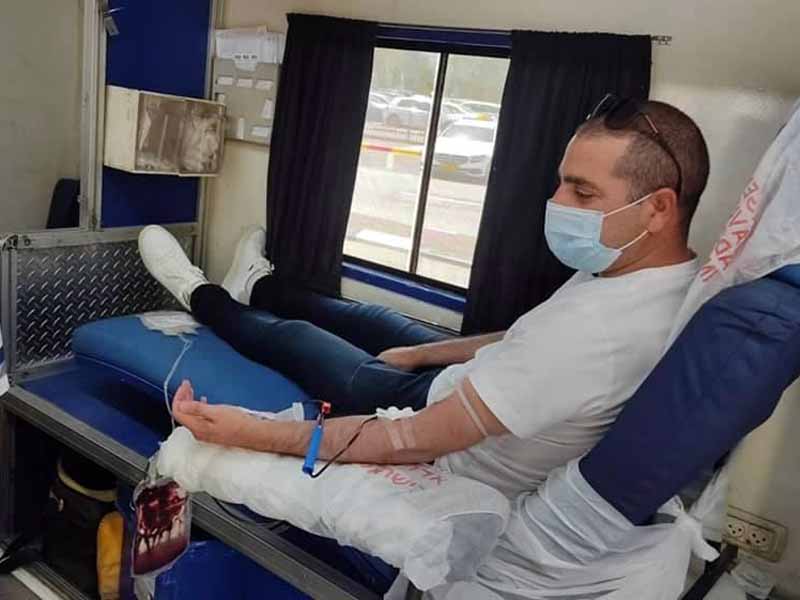 עפולה: תושבי העיר מתגייסים לתרומת דם עבור נפגעי האסון במירון עפולה: תושבי העיר מתגייסים לתרומת דם עבור נפגעי האסון במירון