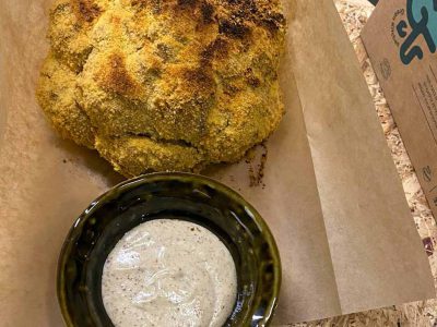 מתכון טבעי לחג השבועות:  כרובית ברוטב קשיו