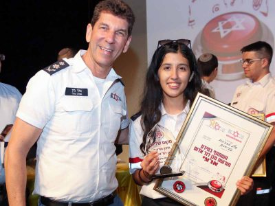 כבוד לסול פרידמן מעפולה: במקום ה-3 בחידון מורשת מד״א להצלת חיים