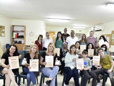 משהו קטן וטוב במגדל העמק: סדנת הנדיוומן לנשות סיירת התיקונים