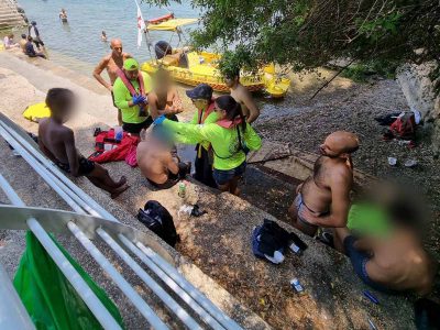 כינרת: נער קפץ מחבית ונחבל בראשו