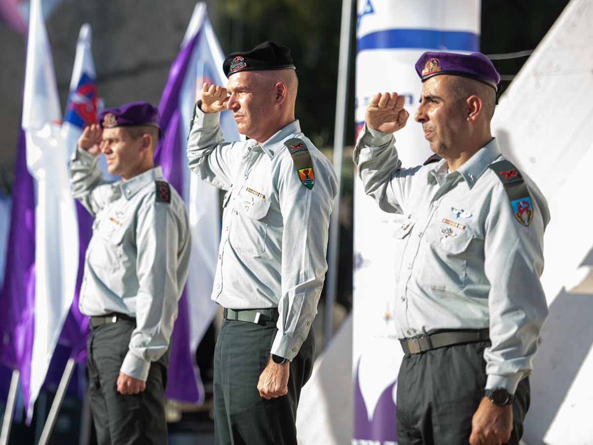טקס החילופים. צילום: דובר צה"ל