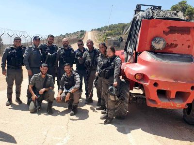בעומק ג'נין: טרקטור שנגנב בגלבוע הושב לבעליו