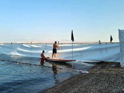 "בין הזמנים": מסתיימות העבודות בחוף המופרד בכינרת