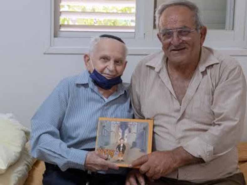 מפגש אנושי: אהרון וייס בן ה-91 מעפולה לפואד ריזאק בן ה-83 מהכפר ריינה
