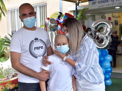 העמק: בר מצווה בהפתעה במחלקה האונקולוגית